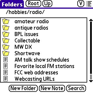 Folders form